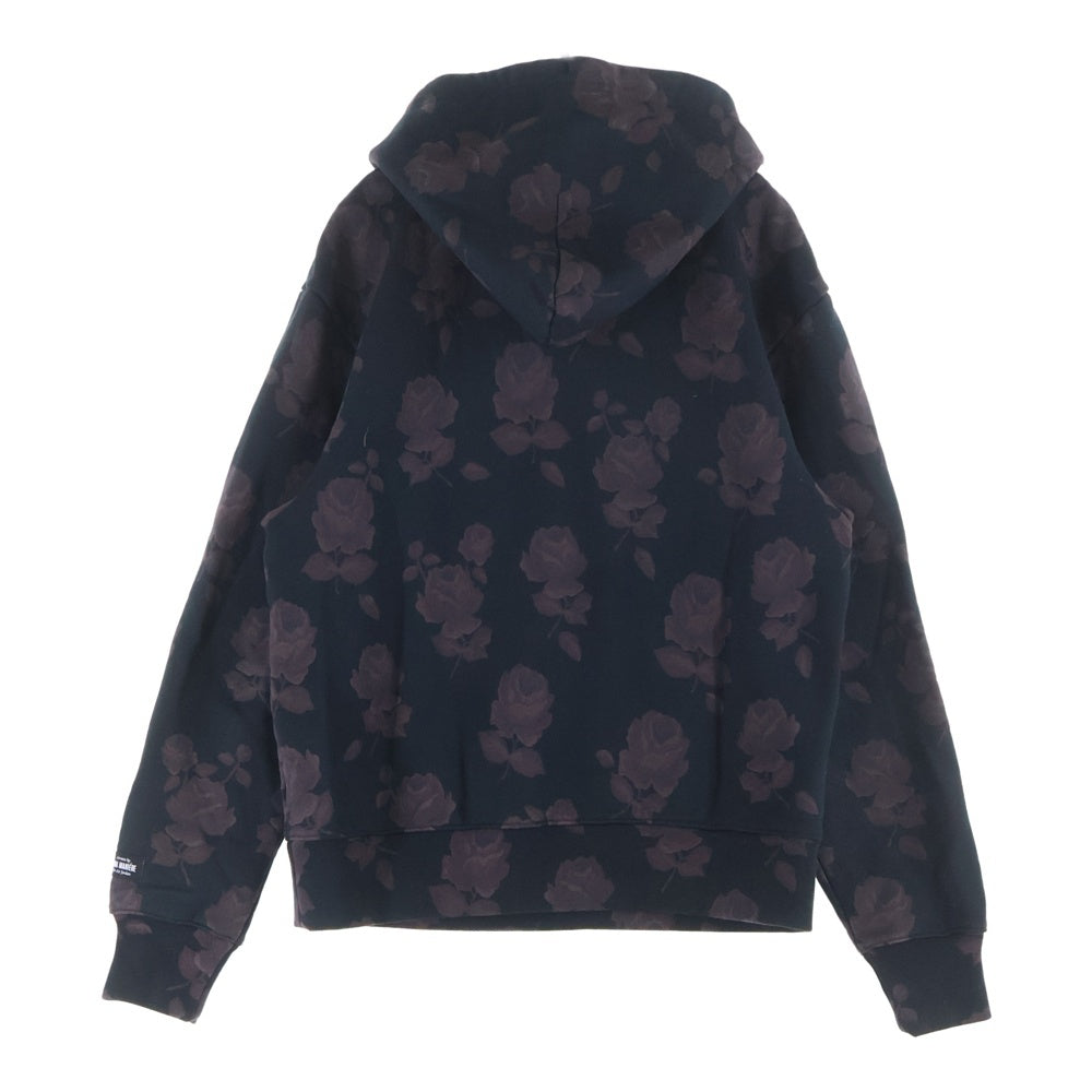NIKE(ナイキ) 25SS ×アママニエール ジョーダン ブランド オール オーバー プリントデザイン フーデッド スウェット パーカー ブラック DJ9753-010