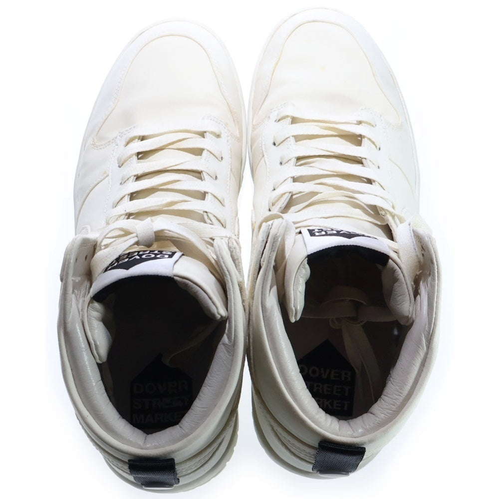 NIKE(ナイキ) ×DOVER STREET MARKET DUNK LUX SP ドーバーストリートマーケット ダンク ハイカットスニーカー ホワイトUS10/28cm 718766-101