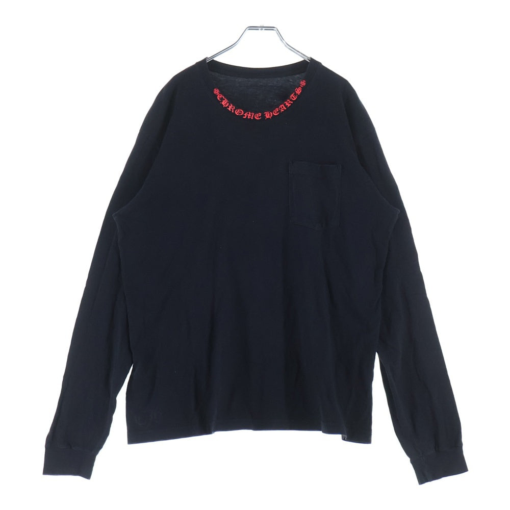 CHROME HEARTS(クロムハーツ) CH L S 1 ネックロゴプリント長袖
