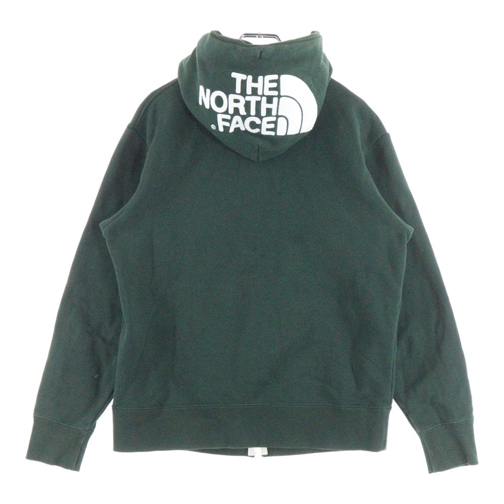 THE NORTH FACE(ザノースフェイス) REARVIEW FULLZIP HOODIE リアビューフルジップフーディ スウェットパーカー グリーン NT11930