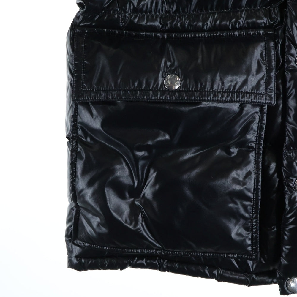 MONCLER(モンクレール) 18AW FREY GIUBBOTTO ファーフーデッド ナイロン ダウンジャケット ブラック D20914182325
