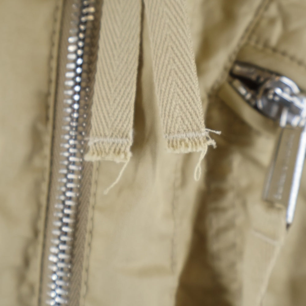 DSQUARED2(ディースクエアード) 22SS PARACHUTE TROUSERS サイドジップ パラシュート ジョガーパンツ トラウザー ベージュ S71KB0454 S54540