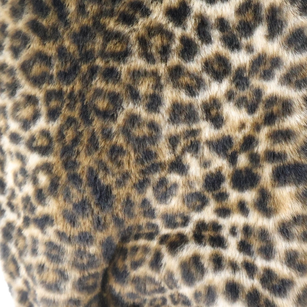 WACKO MARIA(ワコマリア) 25AW ×MCGREGOR LEOPARD FUR ANTI-FREEZE JACKET マックレガー レオパード ファー アンチフリーズ ボアジャケット ベージュ 25FW-WMO-MC02