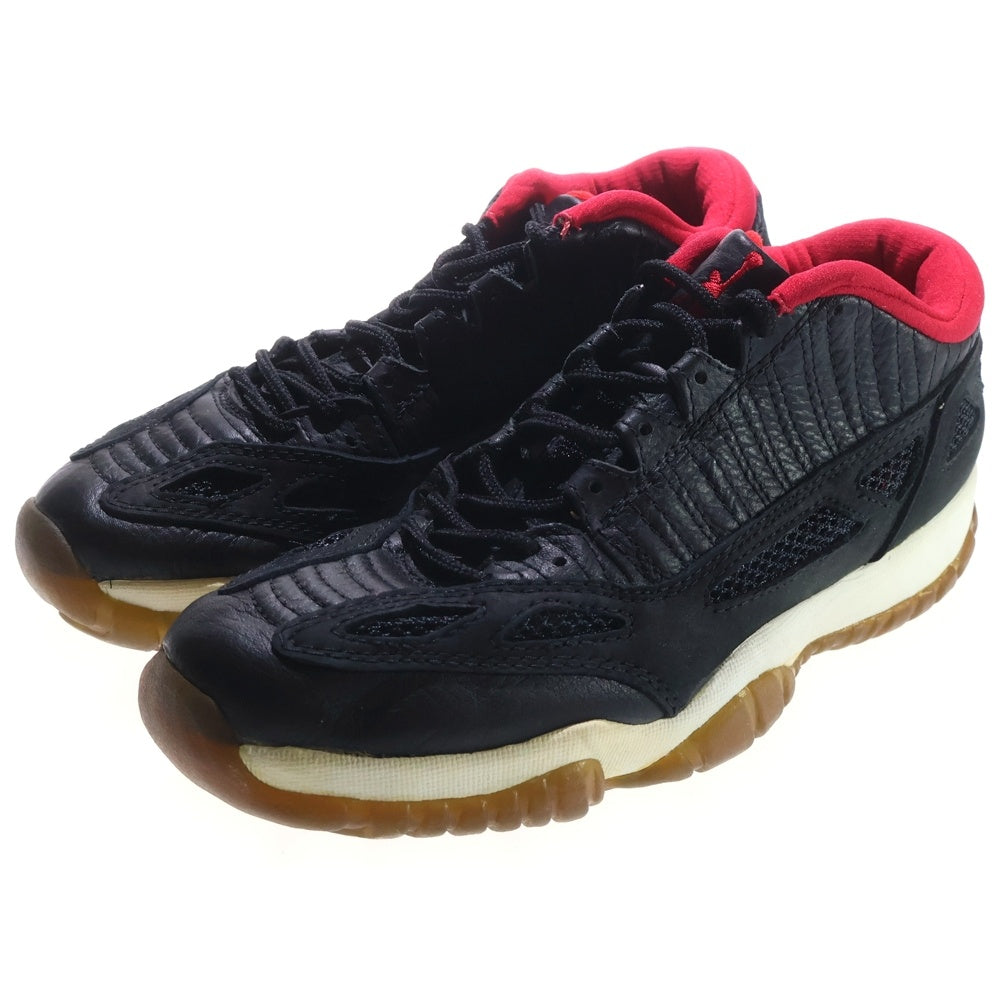 NIKE(ナイキ) 【観賞用 1996年製】AIR JORDAN 11 LOW RETRO IE OG BRED エアジョーダン11 レトロ IE OG ブレッド ローカットスニーカー US9.5/27.5cm 130270-001