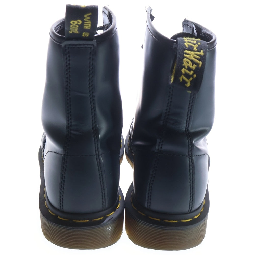 Dr.Martens(ドクターマーチン) 8ホール レースアップ レザーロングブーツ レディース ネイビー 10072