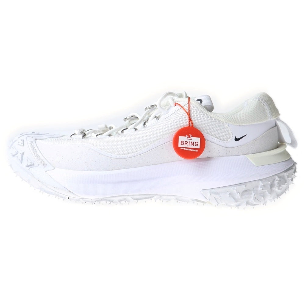 NIKE(ナイキ) ×ACG MOUNTAIN FLY 2 LOW コムデギャルソン オムプリュス マウンテンフライ2 ローカットスニーカー ホワイト US8/26cm FZ3311-100