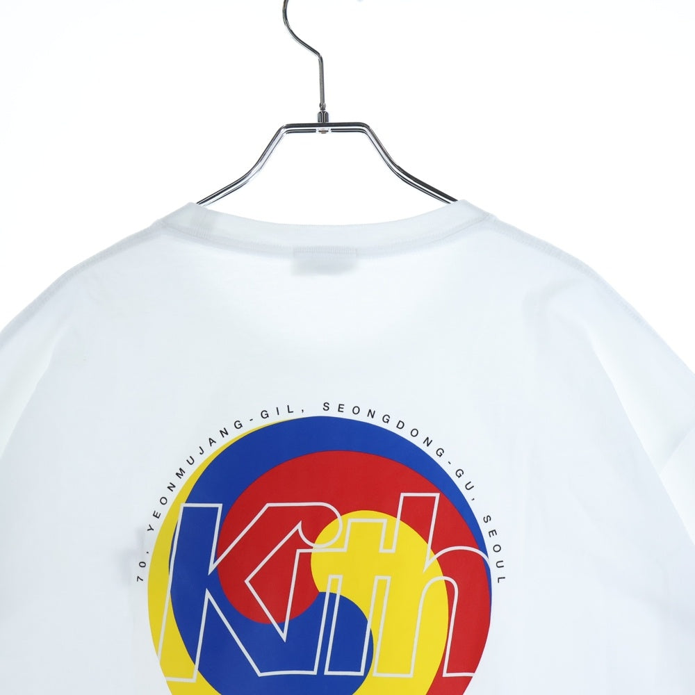 KITH(キス) SEOUL OPEN TEE ソウル オープン限定 背面プリント半袖Tシャツ カットソー ホワイト KHM032185