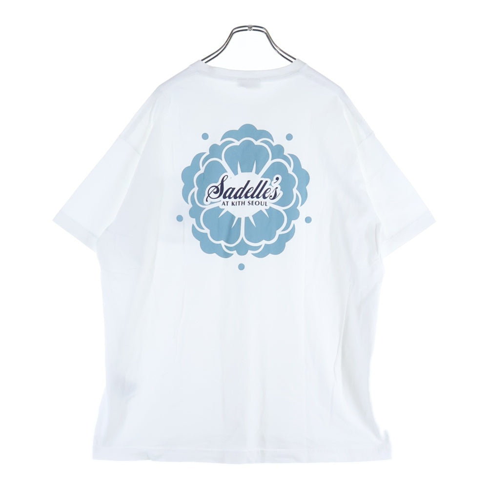 KITH(キス) SEOUL TEE ソウル オープン記念 背面プリント半袖Tシャツ カットソー ホワイト KHM032126