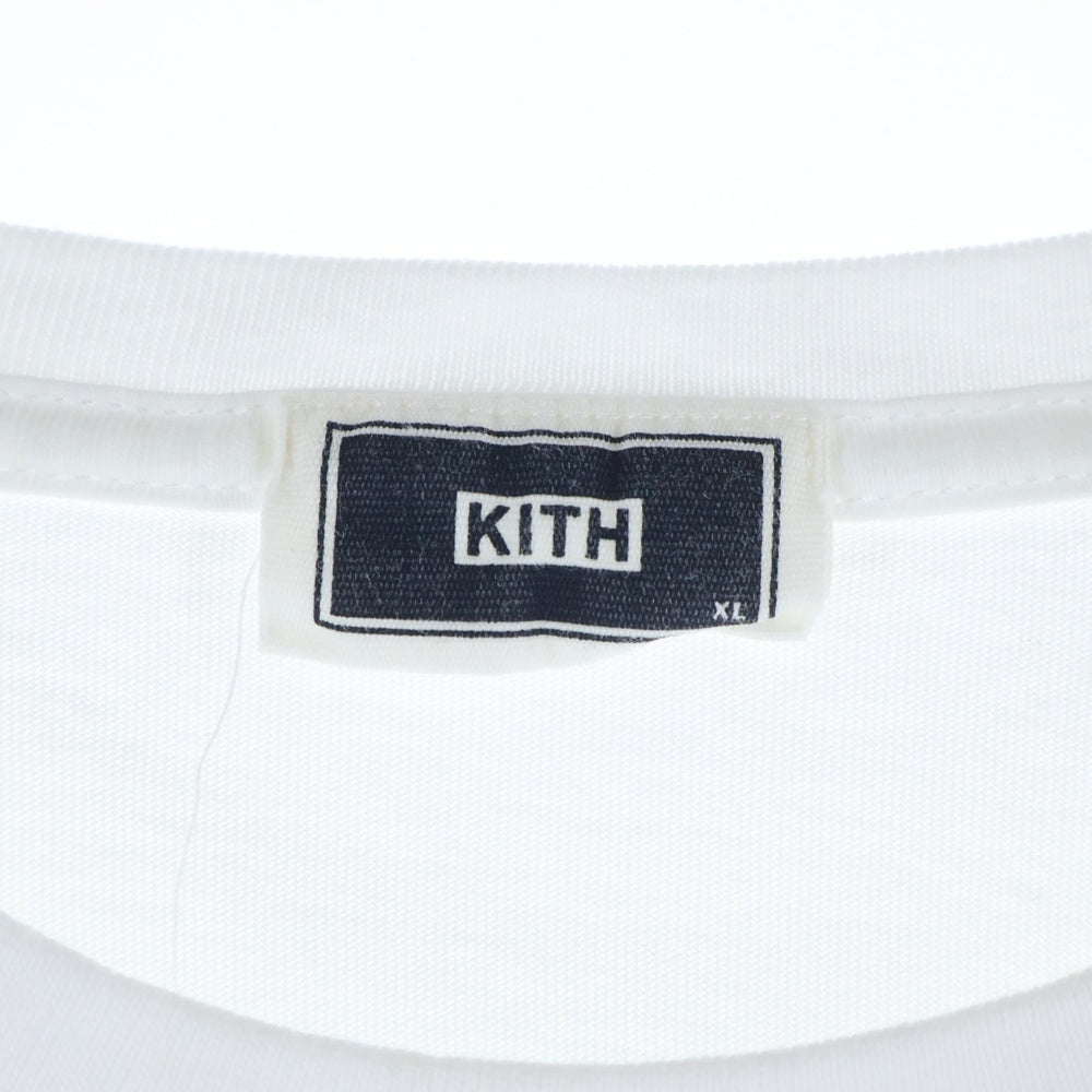 KITH(キス) SEOUL TEE ソウル オープン記念 背面プリント半袖Tシャツ カットソー ホワイト KHM032126