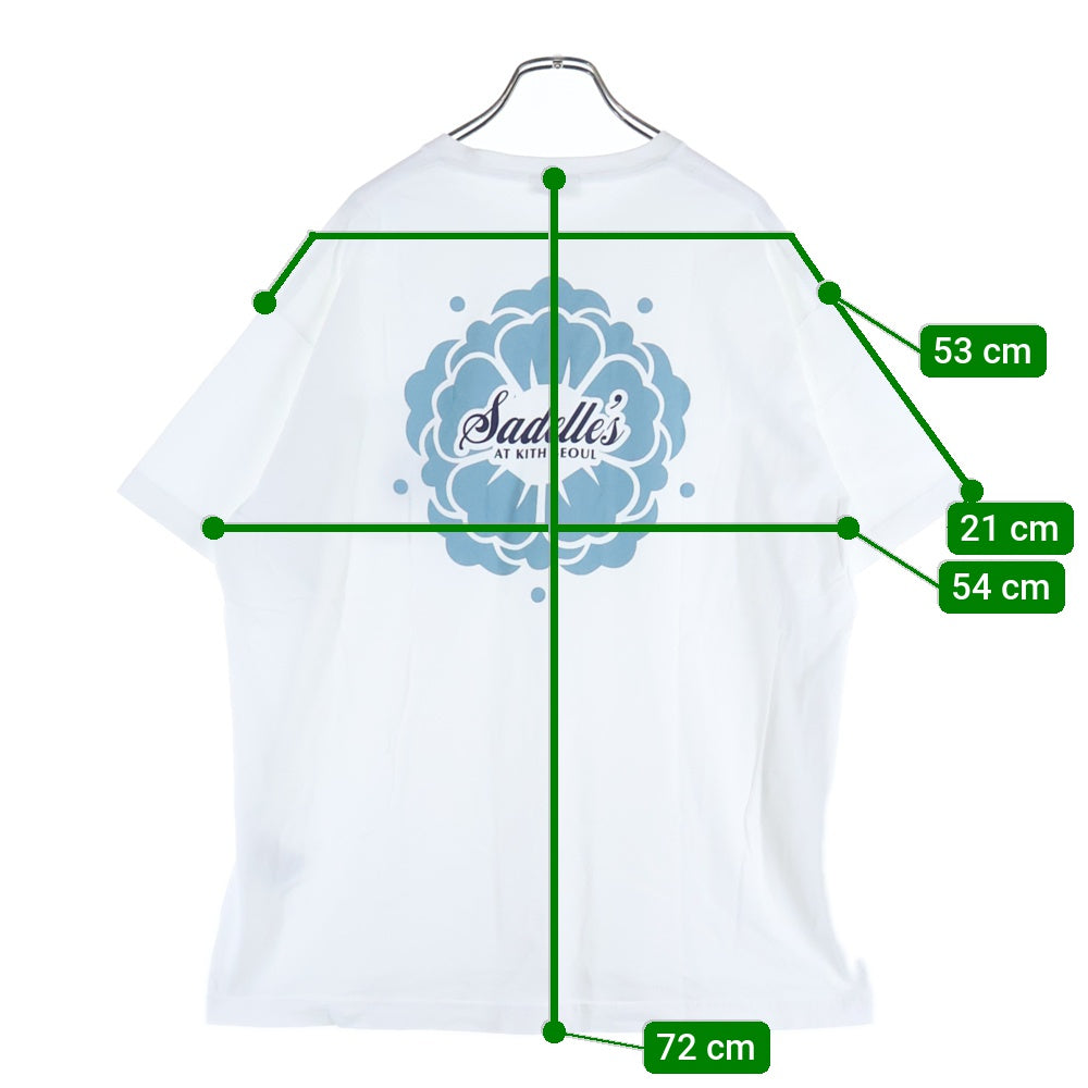 KITH(キス) SEOUL TEE ソウル オープン記念 背面プリント半袖Tシャツ カットソー ホワイト KHM032126