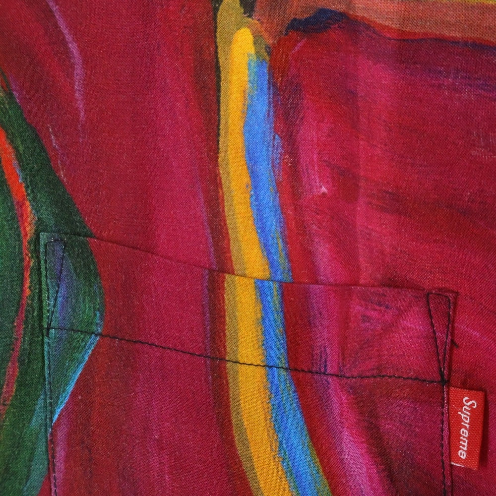 SUPREME(シュプリーム) 19SS Reaper Rayon S/S Shirt リーパー レーヨン 半袖シャツ マルチ