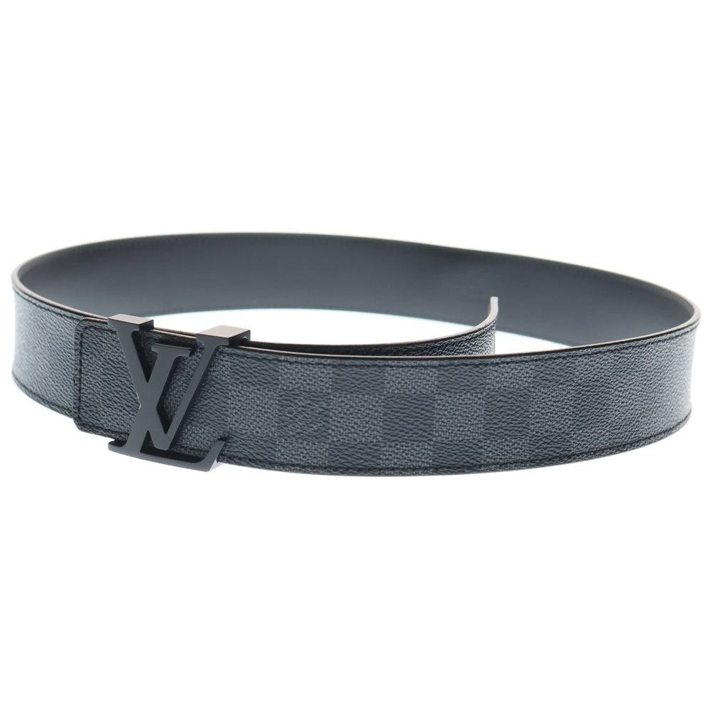 LOUIS VUITTON(ルイヴィトン) ダミエグラフィット サンチュールLVイニシアル ベルト ブラック M9808 AC1394