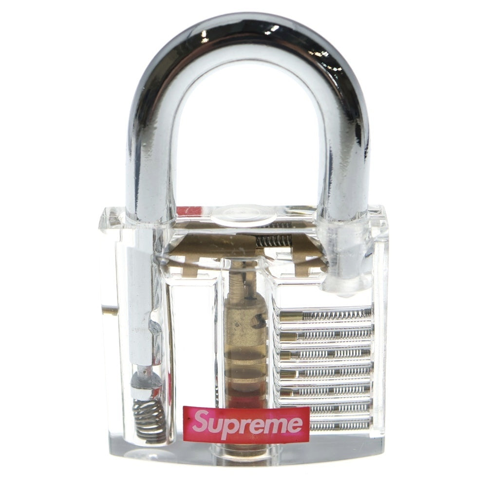 SUPREME(シュプリーム) 20SS Transparent Lock トランスペアレント ロック 南京錠 シルバー