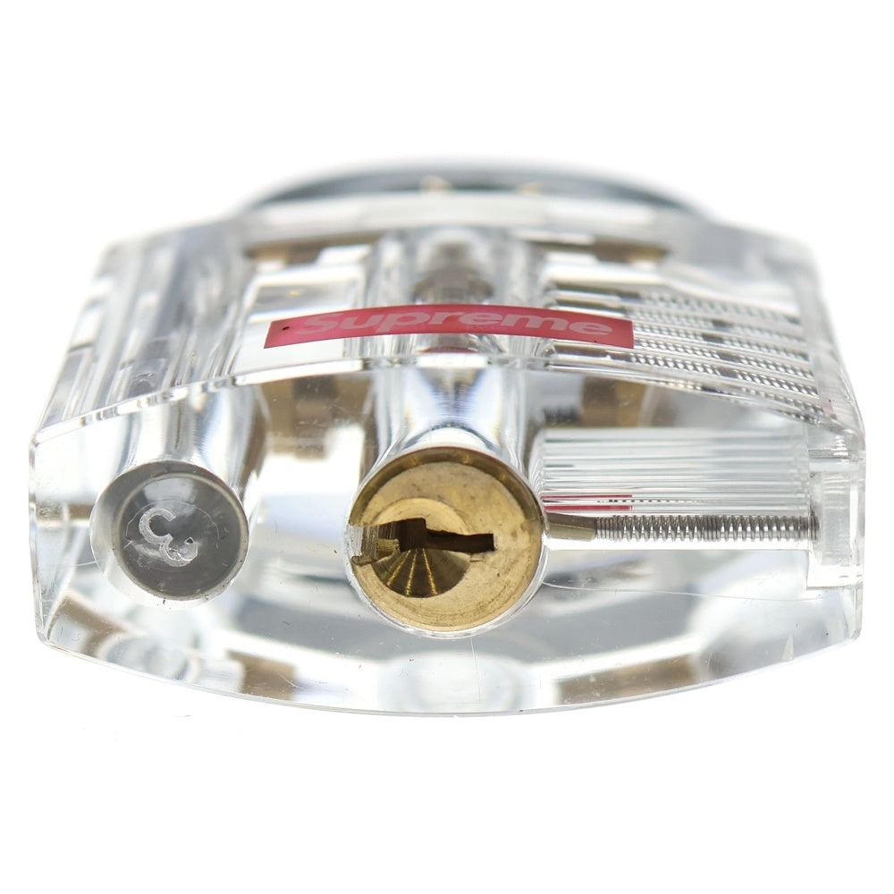 SUPREME(シュプリーム) 20SS Transparent Lock トランスペアレント ロック 南京錠 シルバー