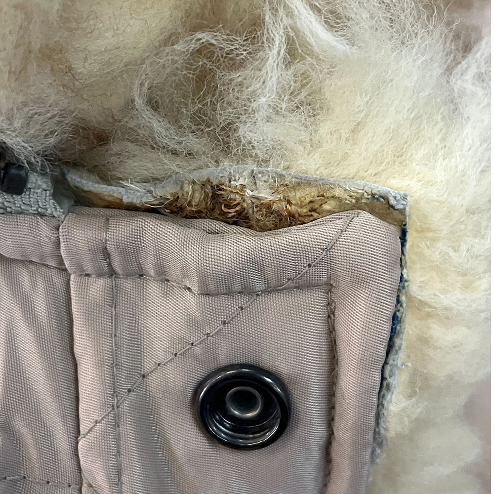 HOUSTON(ヒューストン) N-2B FLIGHT JACKET ファーフーデッド フライトボンバージャケット ブルゾン ベージュ