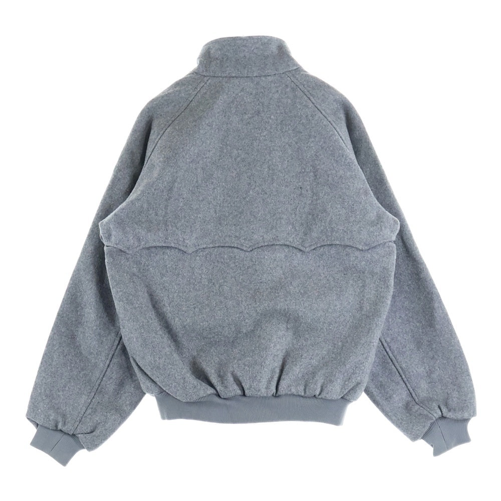 BARACUTA(バラクータ) G9 スウィングトップ メルトンウール ハリントンジャケット グレー