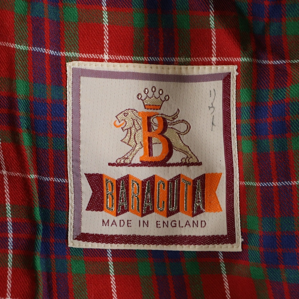 BARACUTA(バラクータ) G9 スウィングトップ メルトンウール ハリントンジャケット グレー