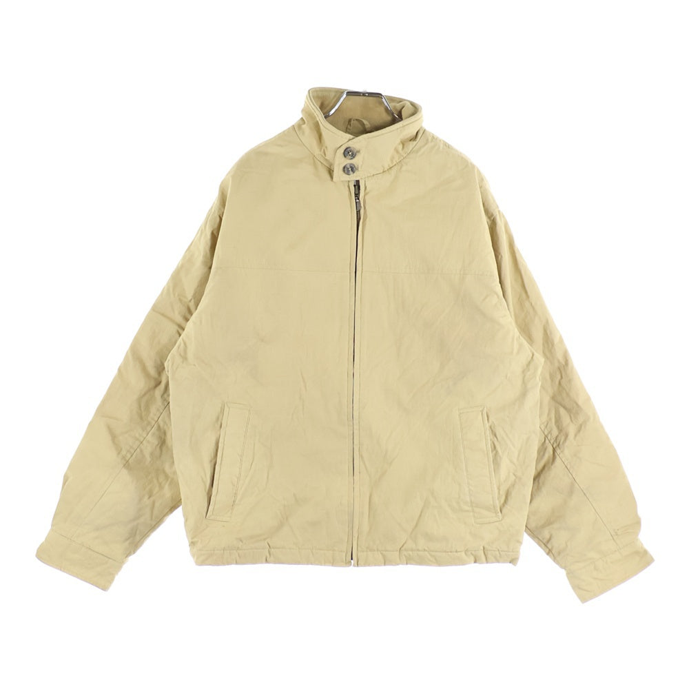 Eddie Bauer(エディバウワー) 90S VINTAGE コットン ナイロン スイングトップ ジップアップジャケット ベージュ