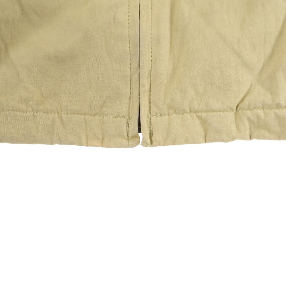 Eddie Bauer(エディバウワー) 90S VINTAGE コットン ナイロン スイングトップ ジップアップジャケット ベージュ