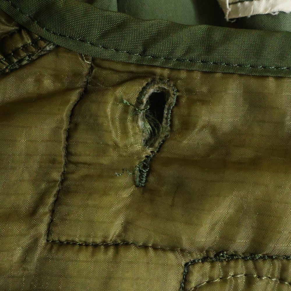 VINTAGE(ヴィンテージ) 70S US ARMY M-65 FIELD JACKET 裏地キルティングライナー ミリタリージャケット コート カーキ 8415-782-2936