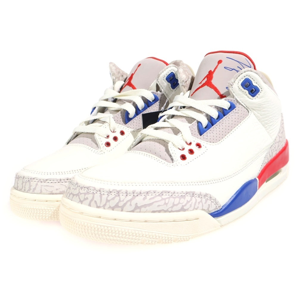 NIKE(ナイキ) AIR JORDAN 3 RETRO エアジョーダン3 レトロ ハイカットスニーカー ホワイト US8/26cm 136064-140