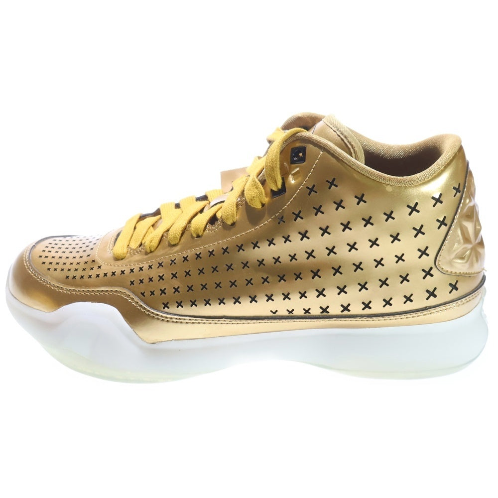 NIKE(ナイキ) 【観賞用 2015年製】 KOBE X MID EXT LIQUID GOLD コービー10 リキッドゴールド ミッドカットスニーカー 802366-700