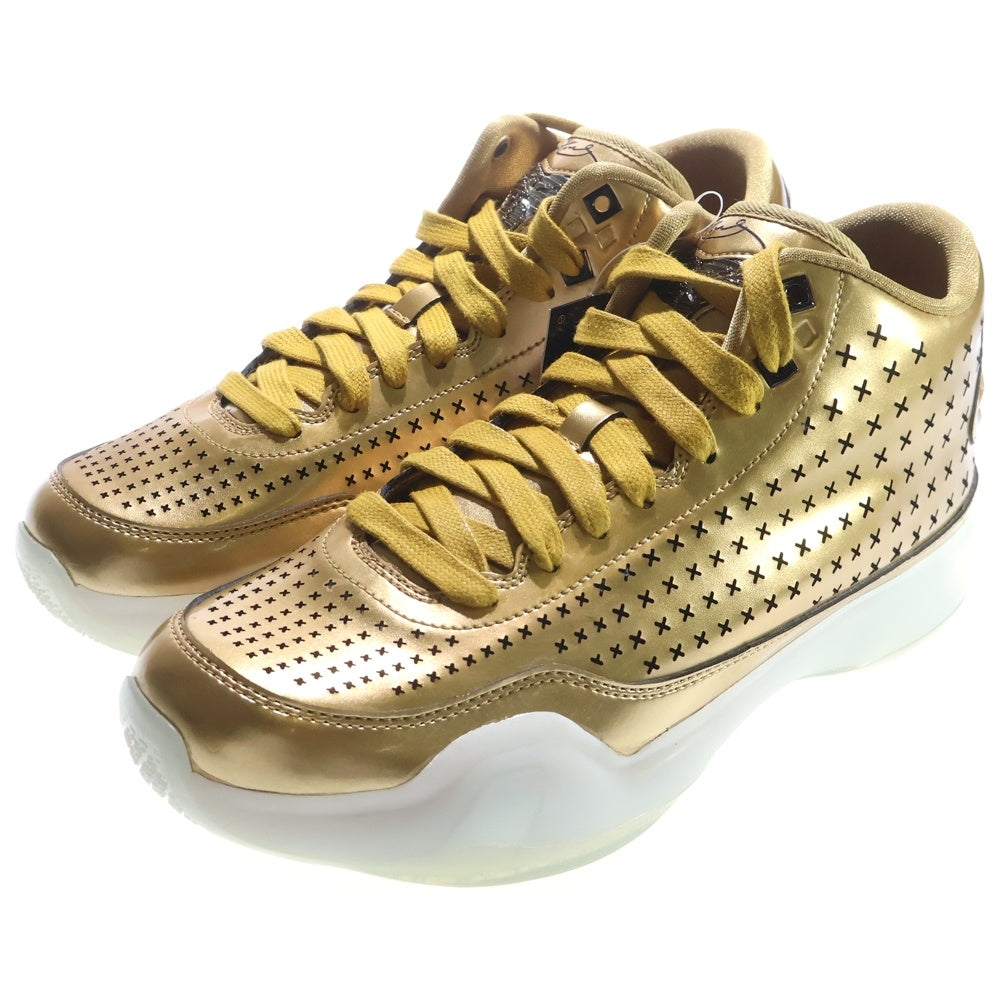 NIKE(ナイキ) 【観賞用 2015年製】 KOBE X MID EXT LIQUID GOLD コービー10 リキッドゴールド ミッドカットスニーカー 802366-700