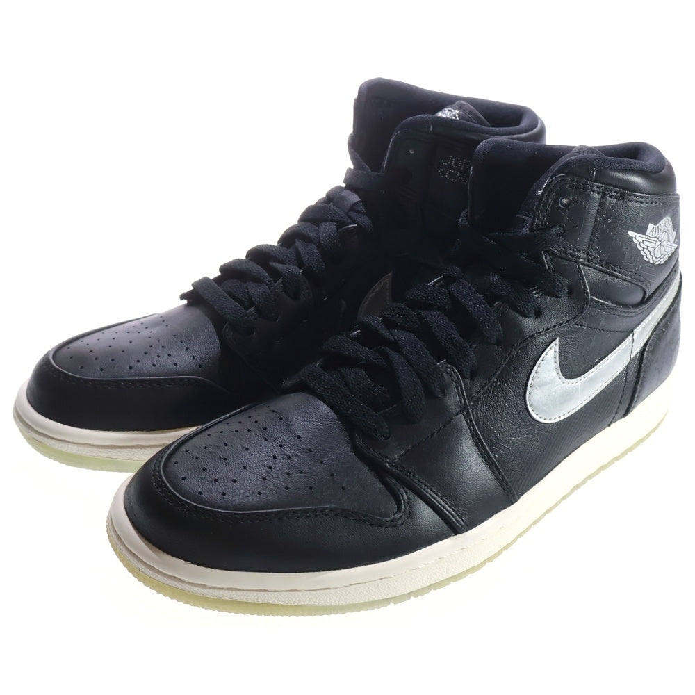NIKE(ナイキ) 【観賞用 2015年製】 AIR JORDAN 1 RETRO HIGH ALLSTAR エアジョーダン1 レトロ オールスター ハイカットスニーカー ブラック US8/26cm 850703-011
