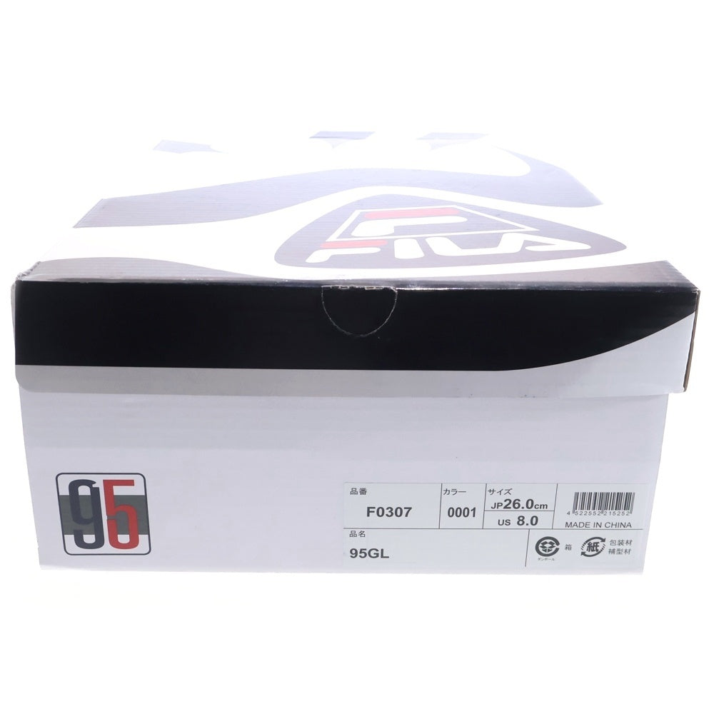 FILA(フィラ) ×atmos 95GL アトモス レースアップ ミッドカット スニーカー ホワイト/ネイビー/レッド US8/26cm F03070001