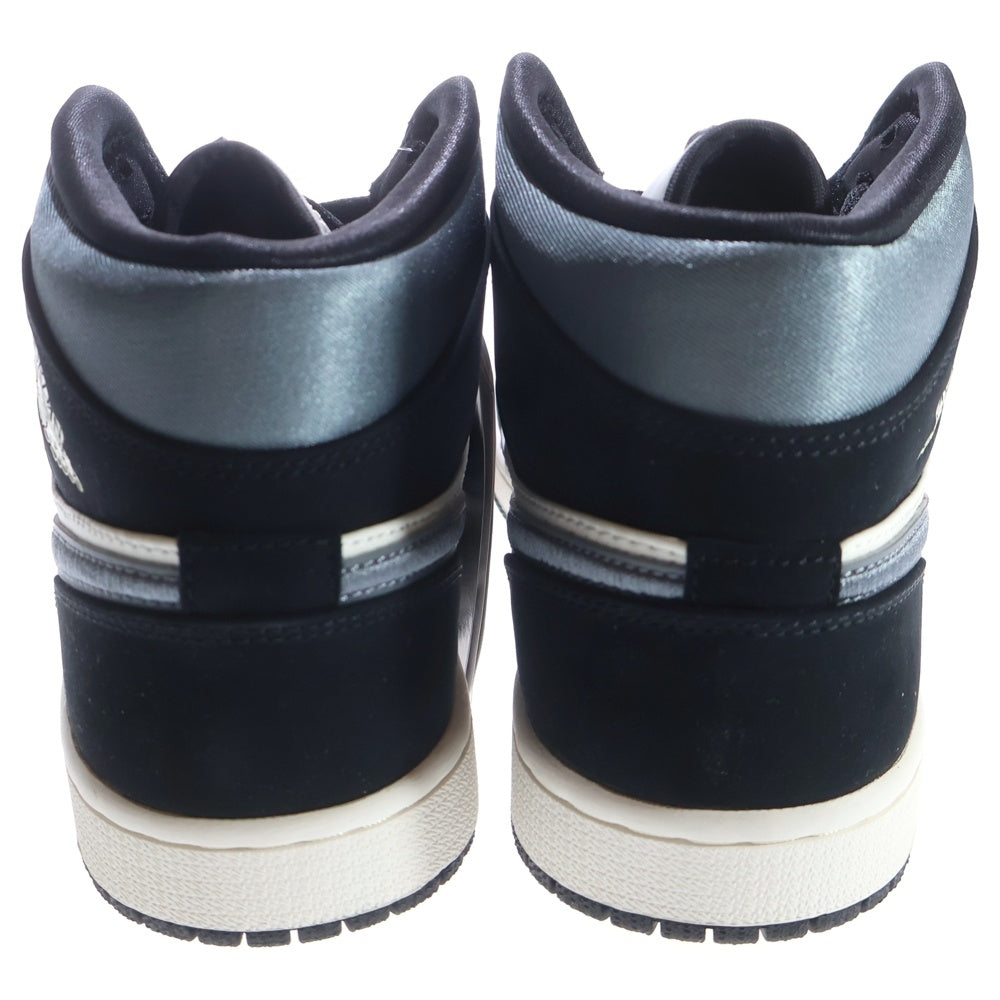 NIKE(ナイキ) AIR JORDAN 1 MID SE エアジョーダン 1 ミッドカットスニーカー ブラック/ホワイト/グレー US8/26cm 852542-011