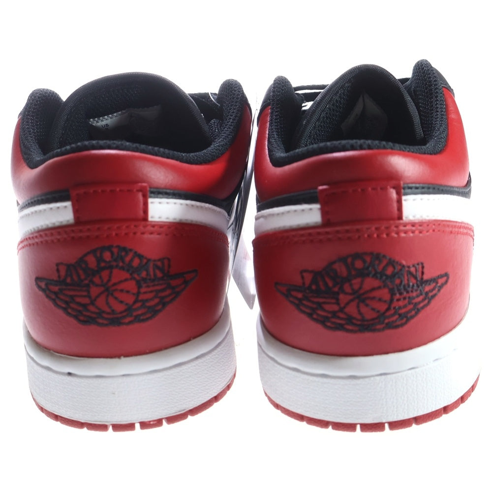 NIKE(ナイキ) AIR JORDAN 1 LOW BRED エアジョーダン 1 ブレッド ローカットスニーカー レッド/ブラック US8/26cm 553558-066