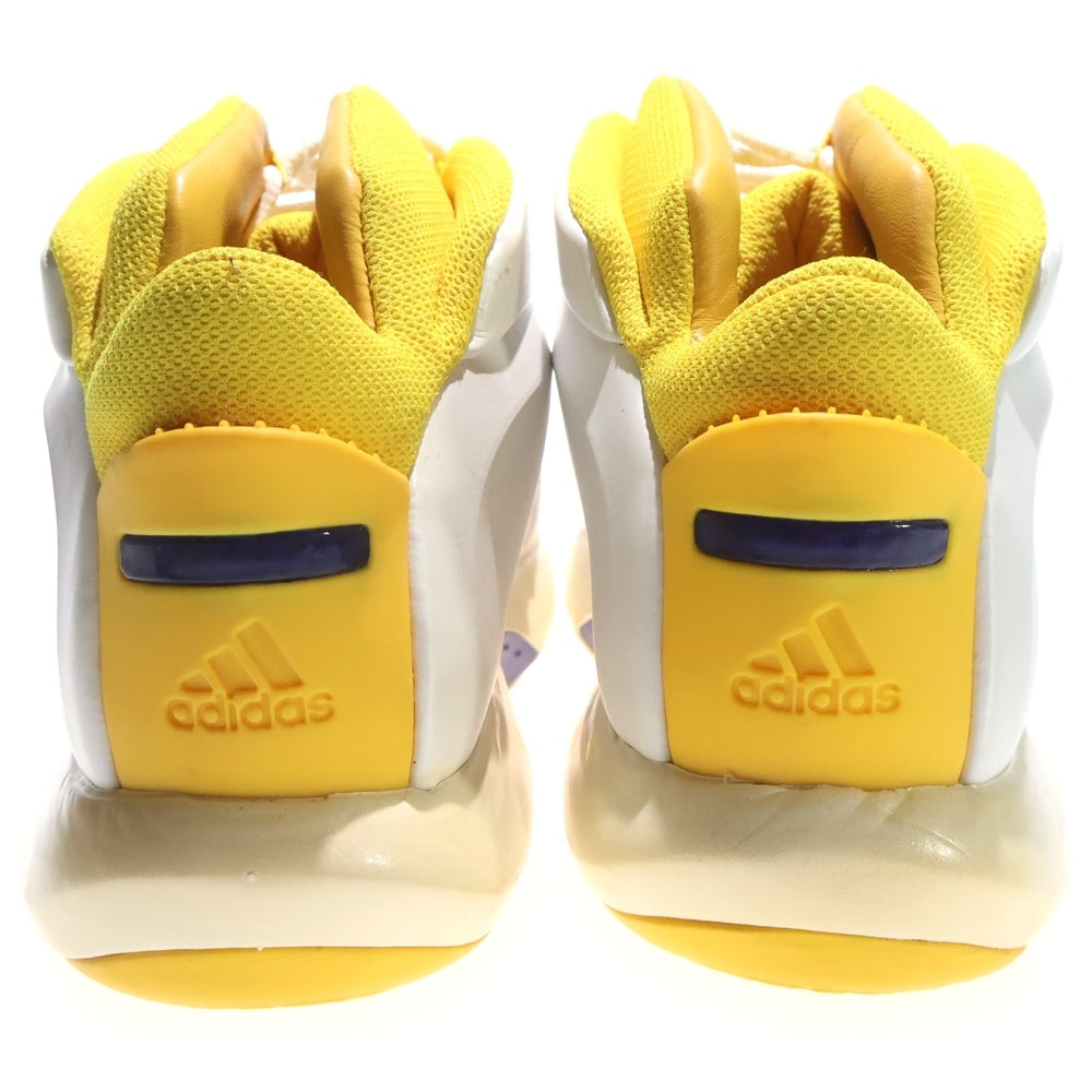 adidas(アディダス) 【鑑賞用 2006年製】 CRAZY 1 KOBE LAKERS HOME クレイジー コービー レイカーズ ホーム ミッドカットスニーカー ホワイト/イエロー US8/26cm 467309