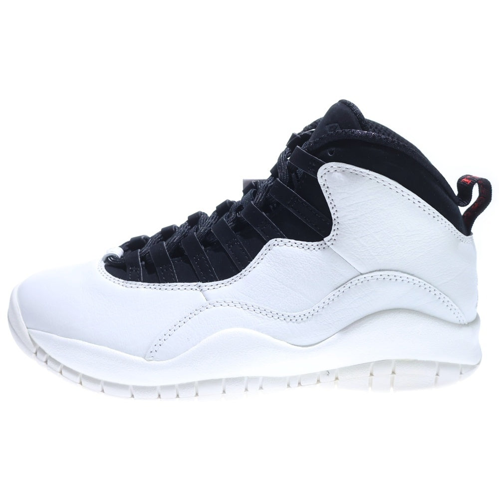NIKE(ナイキ) AIR JORDAN 10 RETRO I'M BACK エアジョーダン10 アイムバック レースアップ ミッドカット スニーカー ブラック/ホワイト US8/26cm 310805-104
