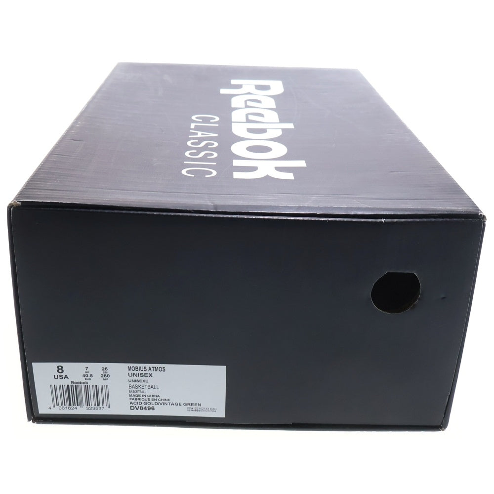 Reebok(リーボック) ×atmos MOBIUS OG メビウス レースアップ ミッドカット スニーカー カーキ US8/26cm DV8496