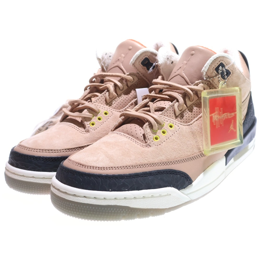 NIKE(ナイキ) AIR JORDAN 3 RETRO JTH NRG BIO BEIGE エアジョーダン3 レトロ ビオ ベージュ ミッドカットスニーカー ベージュ US8/26cm AV6683-200