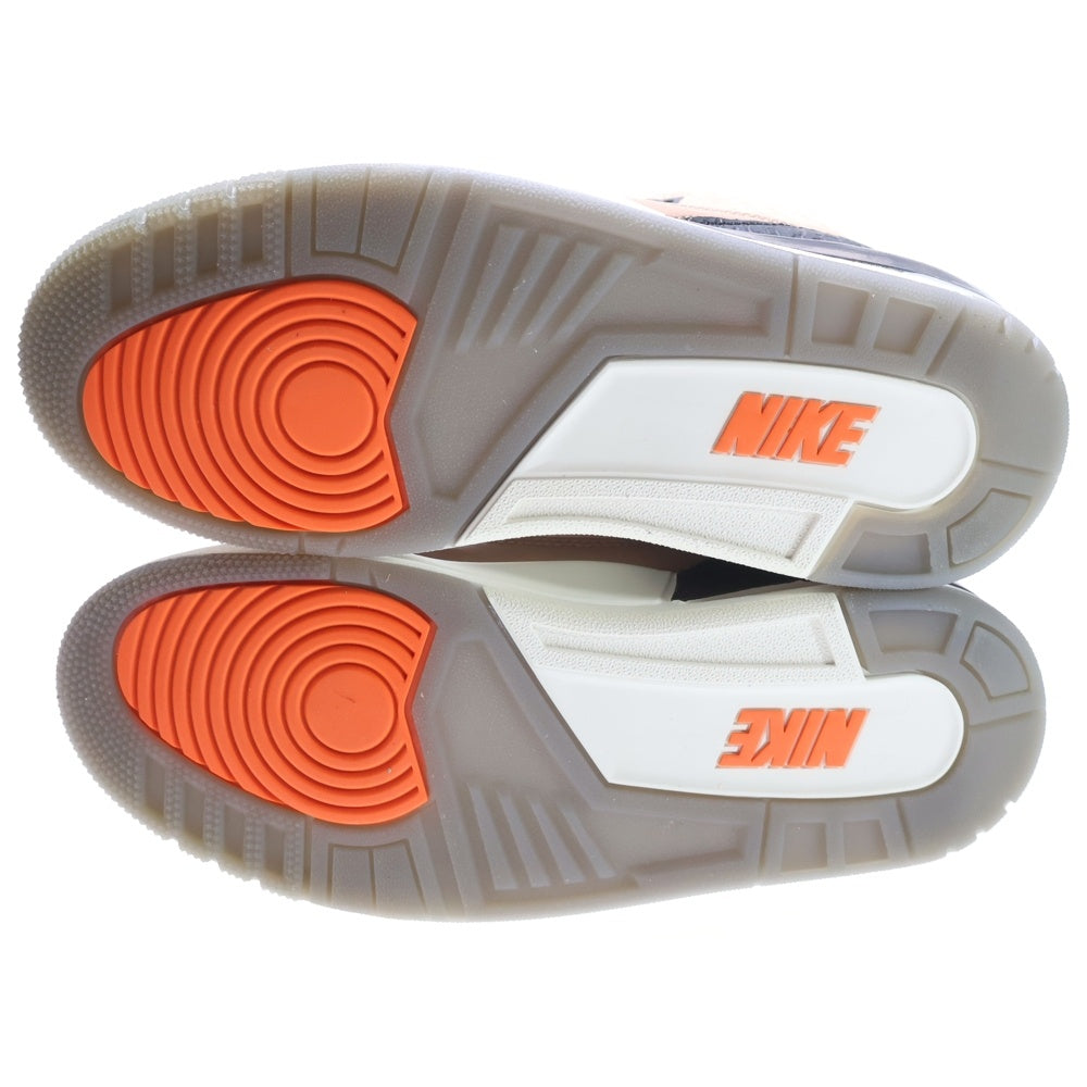NIKE(ナイキ) AIR JORDAN 3 RETRO JTH NRG BIO BEIGE エアジョーダン3 レトロ ビオ ベージュ ミッドカットスニーカー ベージュ US8/26cm AV6683-200