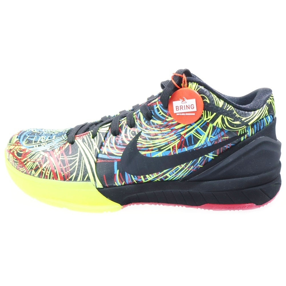 NIKE(ナイキ) KOBE 4 PROTRO WIZENARD コービー 4 プロトロ ウィズナード ローカットスニーカー ブラック/イエロー US8/26cm CV3469-001