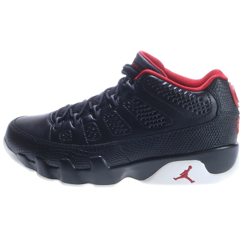 NIKE(ナイキ) AIR JORDAN 9 RETRO LOW BLACK/GYM RED エアジョーダン9