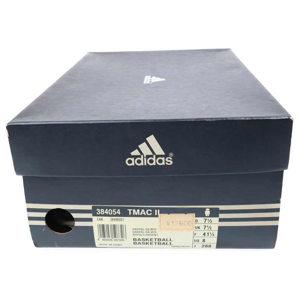 adidas(アディダス) 【観賞用 2003年製】 T-MAC II ティーマック2 トレイシーマグレディー ローカットスニーカー ブルー US8/26cm 384054