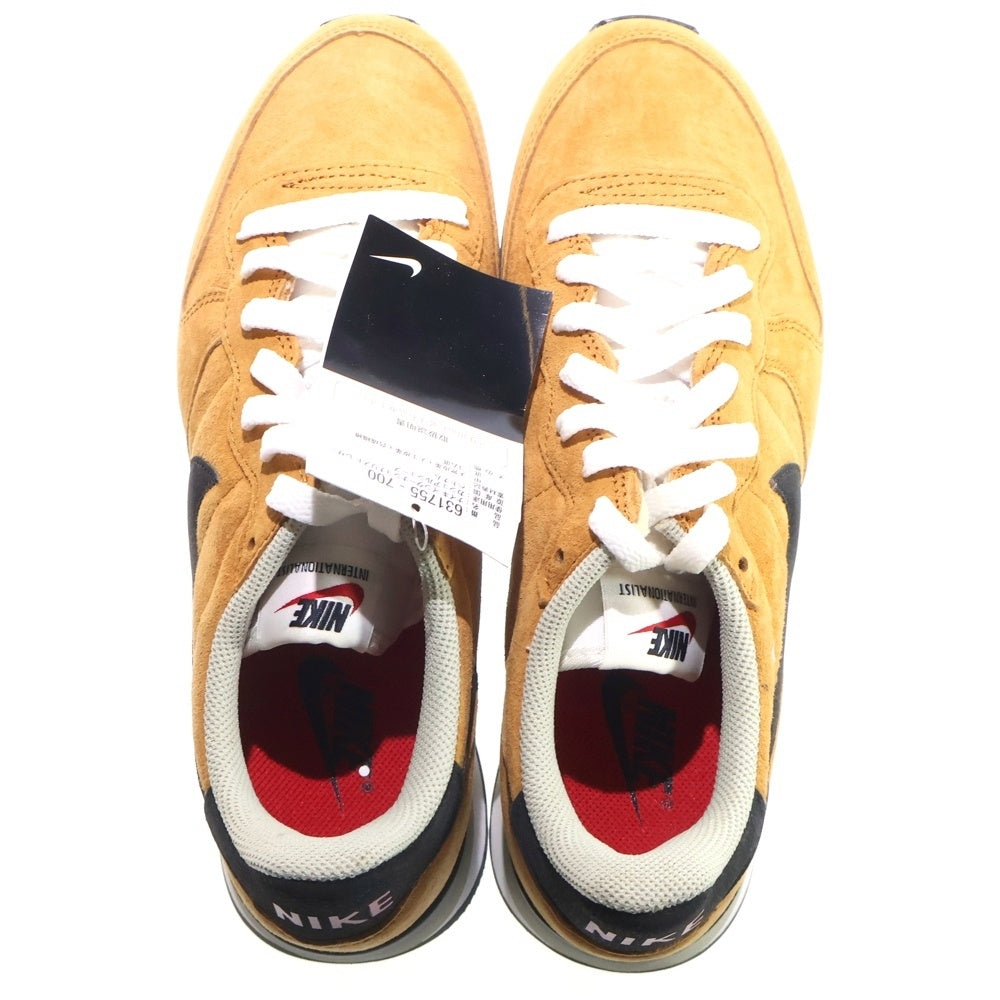 NIKE(ナイキ) 【観賞用 2015年製】 INTERNATIONALIST LEATHER インターナショナリスト レザー ローカットスニーカー ブラウン/ブラック US8/26cm 631755-700