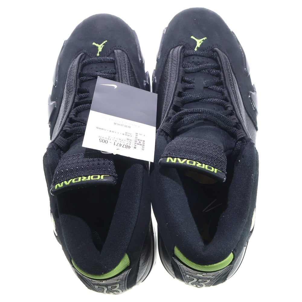 NIKE(ナイキ) AIR JORDAN 14 RETRO INDIGLO エアジョーダン14 レトロ インディグロ ハイカットスニーカー ブラック US8/26cm 487471-005