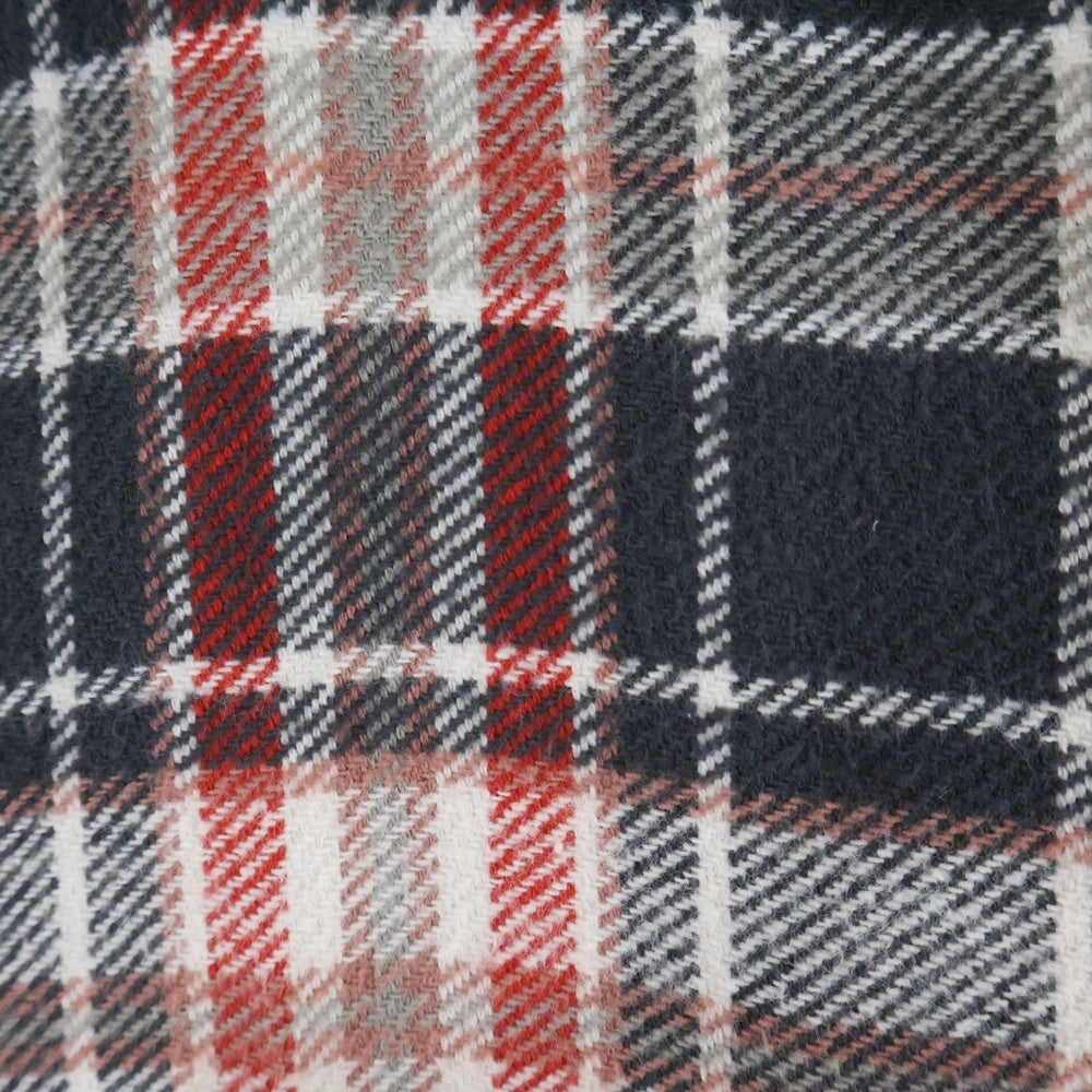 SUGAR CANE(シュガーケーン) コットン ロングスリーブ チェックシャツ レッド/ネイビー/ホワイト SC26717