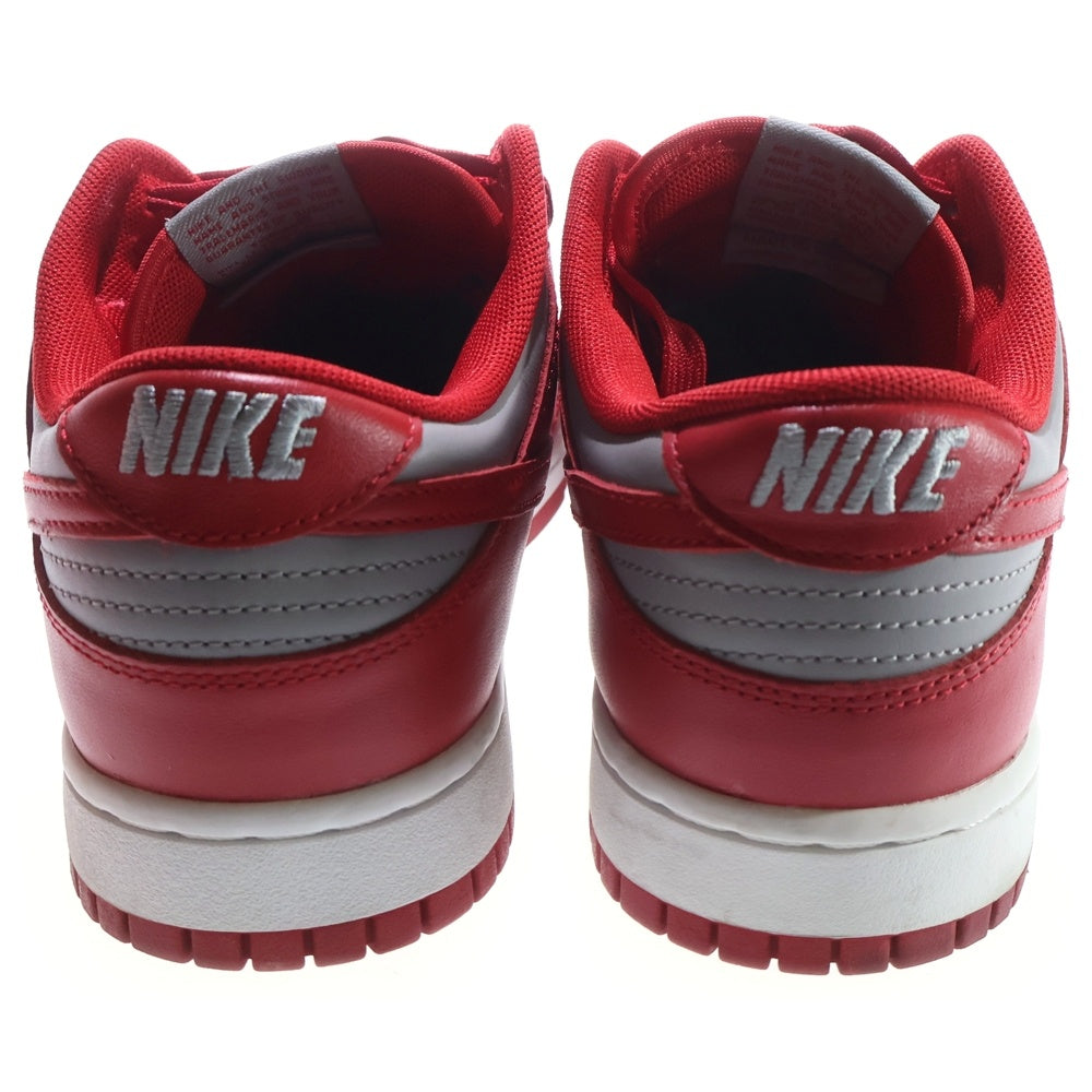 NIKE(ナイキ) DUNK LOW MIDIUM GREY UNLV ダンク ミディアムグレー ネバダ ラスベガス ローカットスニーカー レッド/グレー US9/27cm DD1391-002