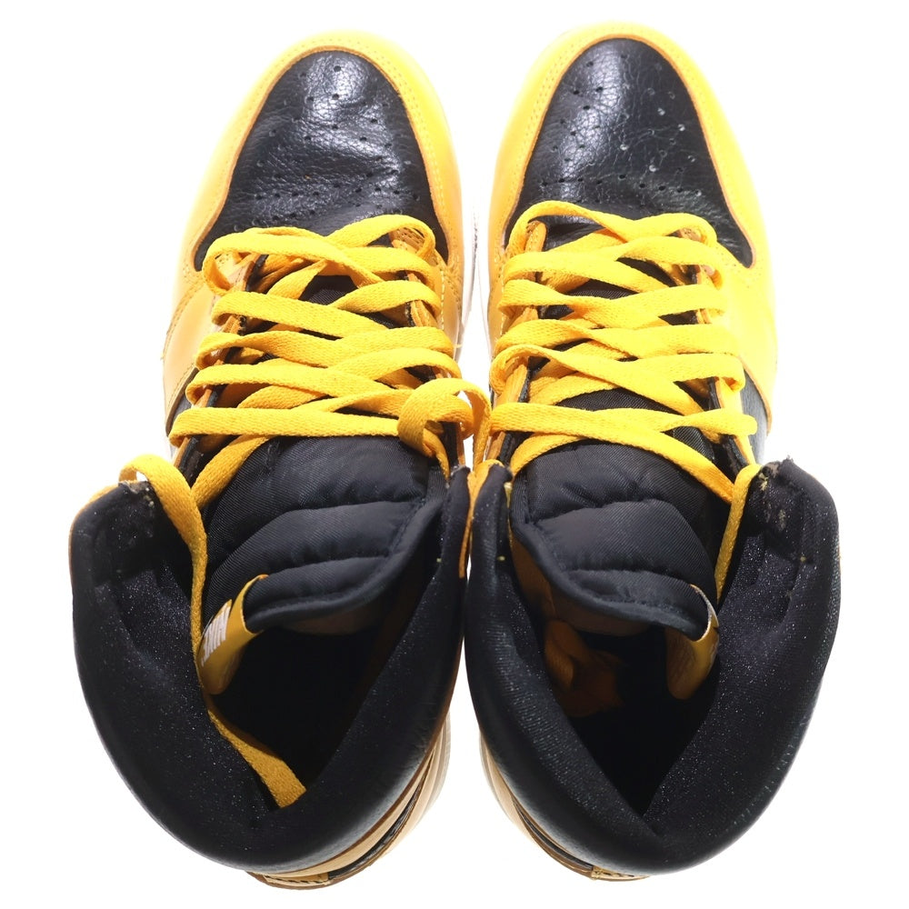 NIKE(ナイキ) AIR JORDAN1 RETRO HIGH OG POLLEN 555088-701 エアジョーダン 1 レトロ パラン ハイカットスニーカー イエロー/ブラック US9/27.0cm