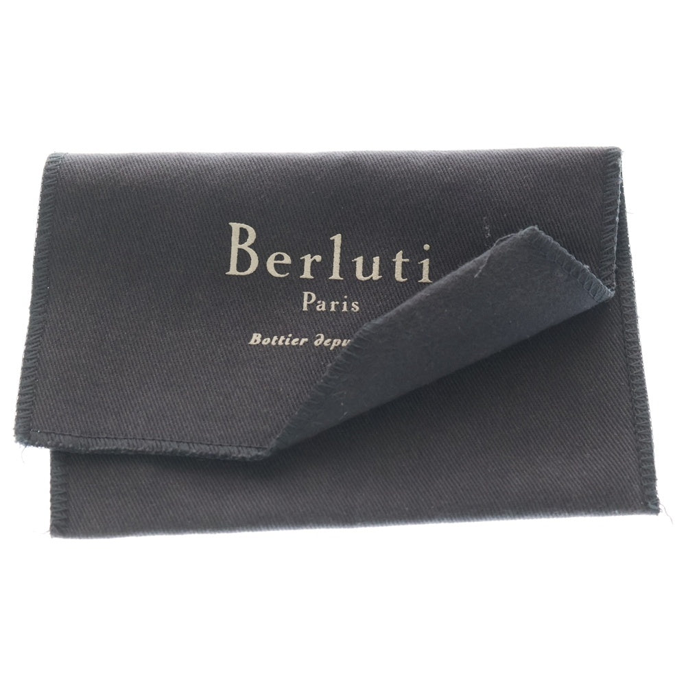 Berluti(ベルルッティ) カリグラフィレザーコインケース ブラウン