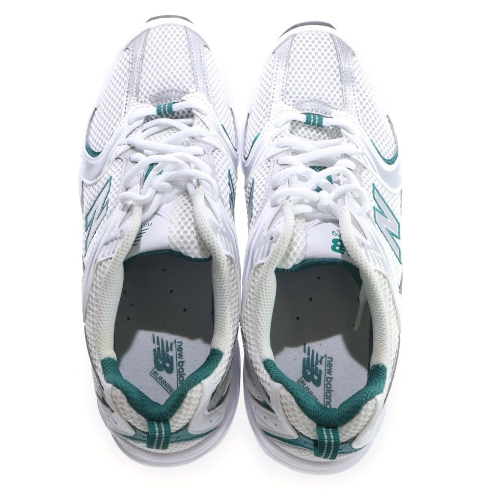 New Balance(ニューバランス) MR530AB メッシュ ローカットスニーカー ホワイト/グリーン US8/26cm