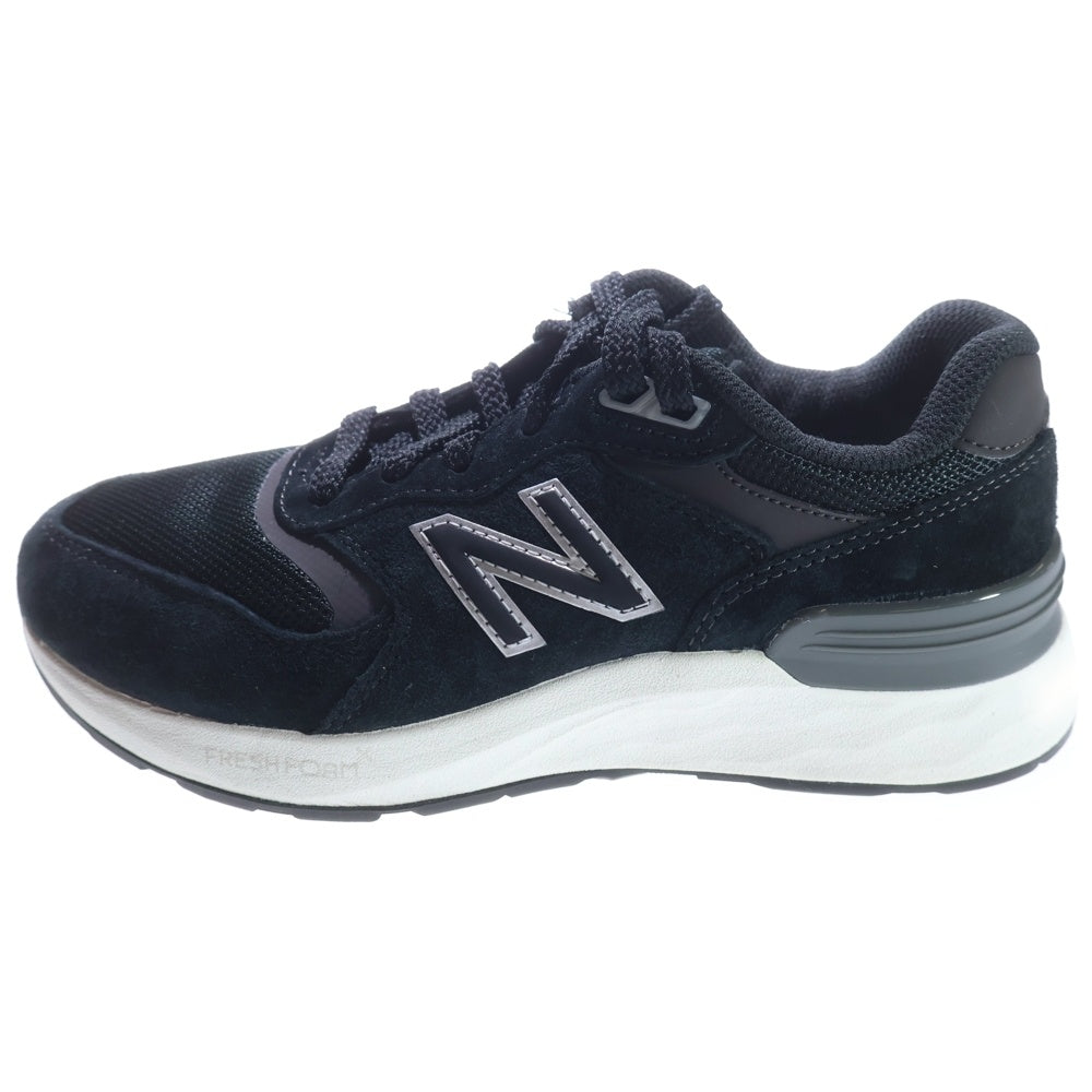 New Balance(ニューバランス) WW880BB7 FRESH FOAM フレッシュフォーム スエード ローカットスニーカー ブラック レディース US6/23cm