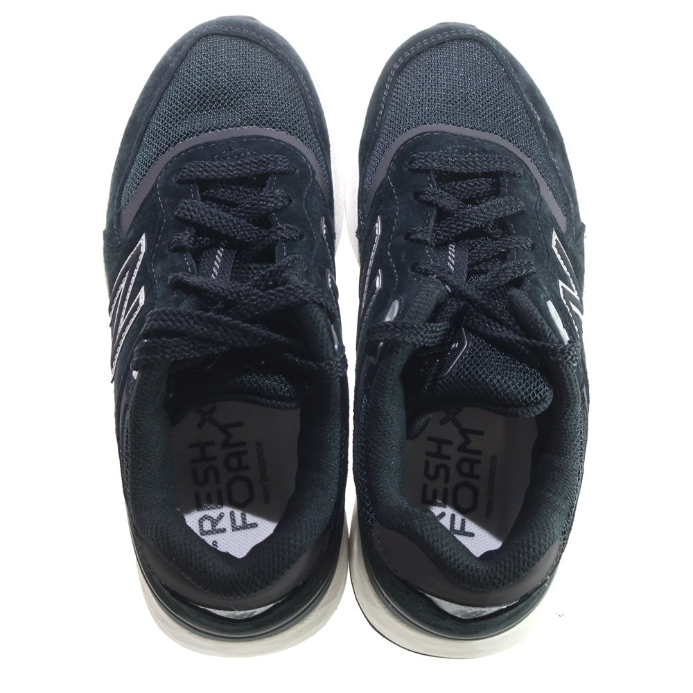 New Balance(ニューバランス) WW880BB7 FRESH FOAM フレッシュフォーム スエード ローカットスニーカー ブラック レディース US6/23cm