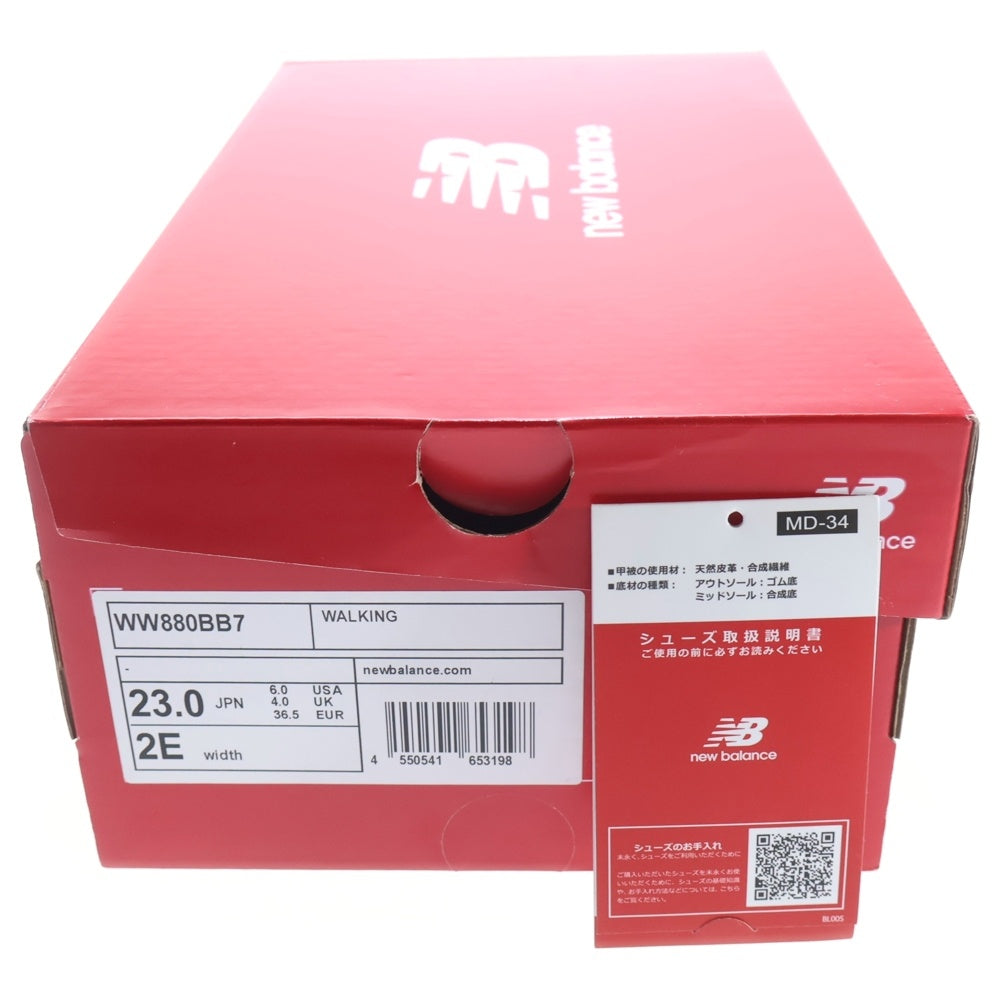 New Balance(ニューバランス) WW880BB7 FRESH FOAM フレッシュフォーム スエード ローカットスニーカー ブラック レディース US6/23cm