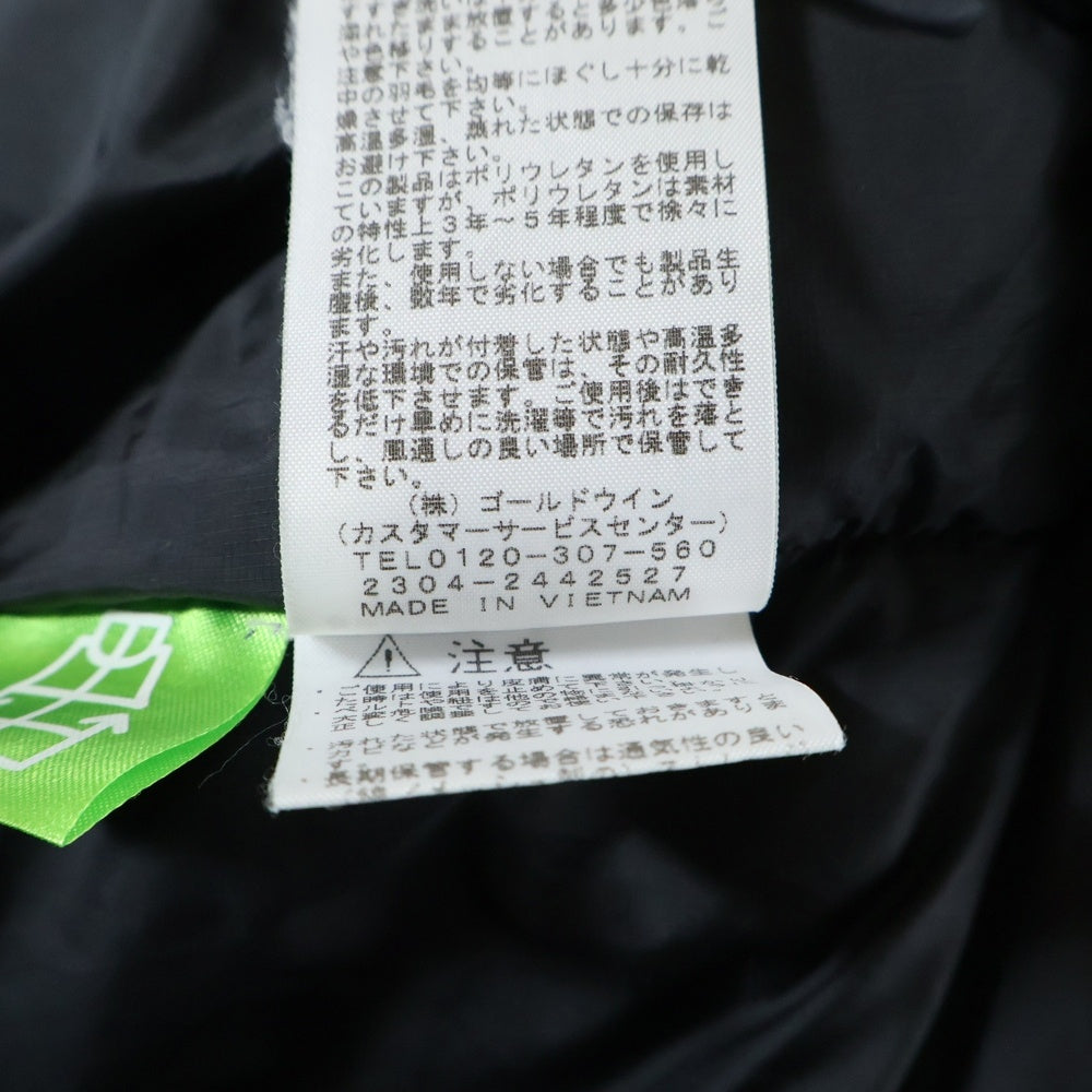 THE NORTH FACE(ザノースフェイス) 23AW CORDUROY NUPTSE JACKET コーデュロイ ヌプシ ジャケット ブラック ND92231R